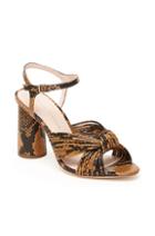 Rebecca Taylor Loeffler Randall Cece High Heel Knot Ankle Strap Sandal