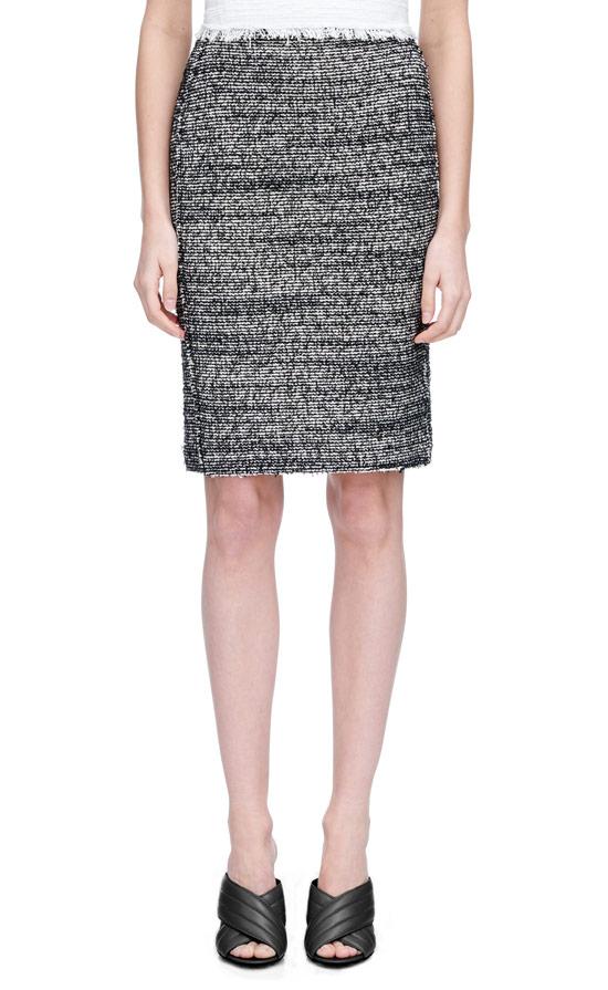 Rebecca Taylor Rebecca Taylor Stretch Tweed Skirt