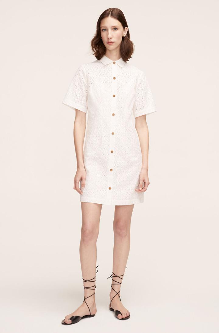 Rebecca Taylor Rebecca Taylor Lea Eyelet Shirtdress