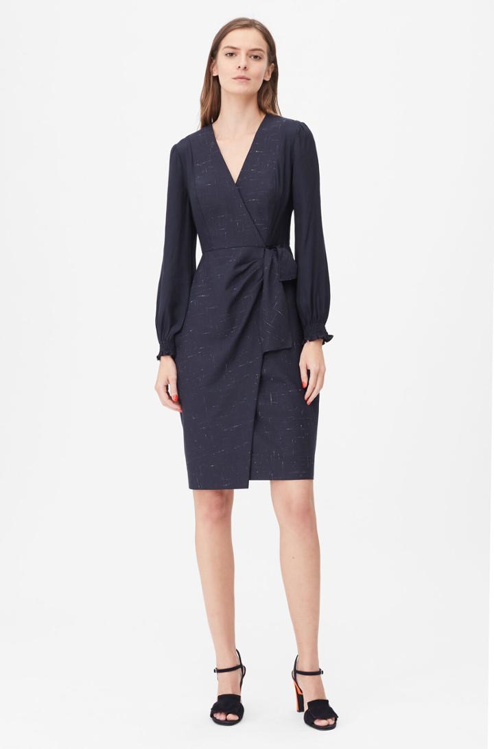 Rebecca Taylor Rebecca Taylor Tailored Cross Hatch Suiting Dress