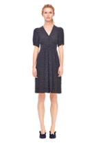 Rebecca Taylor Hummingbird Print Silk Dress