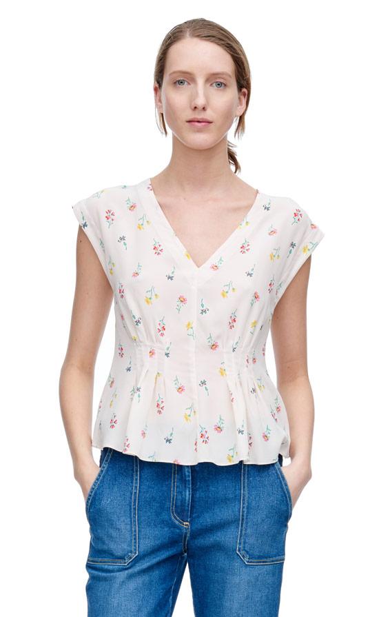 Rebecca Taylor Rebecca Taylor Sleeveless Mini Meadow Top