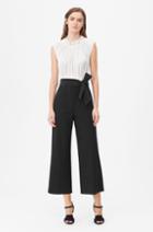 Rebecca Taylor Rebecca Taylor Tailored Silk & Clean Suiting Jumpsuit