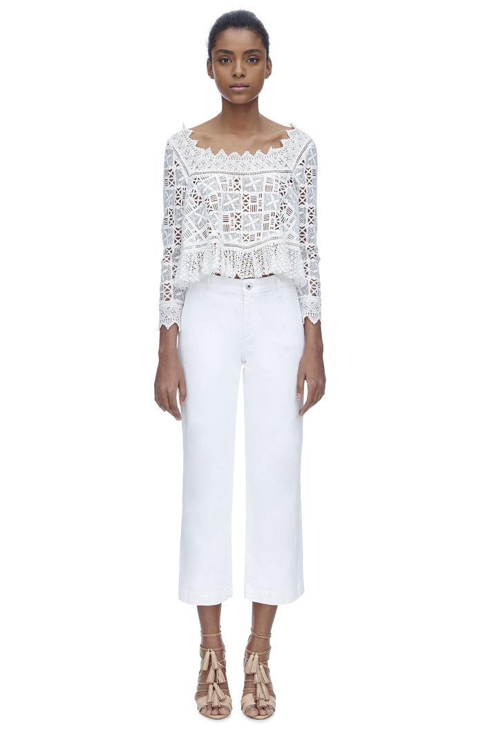 Rebecca Taylor Rebecca Taylor Adriano Goldschmied Layla Crop Flare 24 White