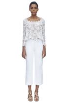 Rebecca Taylor Rebecca Taylor Adriano Goldschmied Layla Crop Flare 24 White
