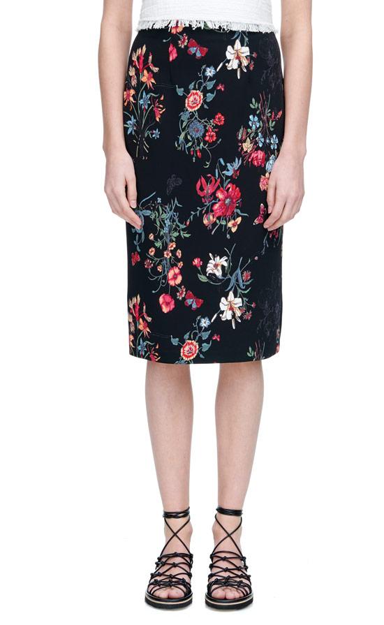 Rebecca Taylor Rebecca Taylor Meadow Pencil Skirt