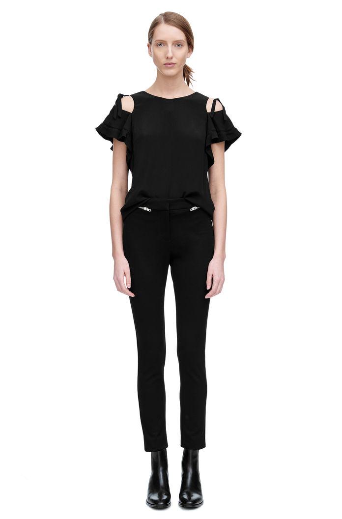 Rebecca Taylor Rebecca Taylor Stretch Twill Pant 4 Black