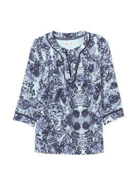 Rebecca Taylor Rebecca Taylor Kiku Print Blouse