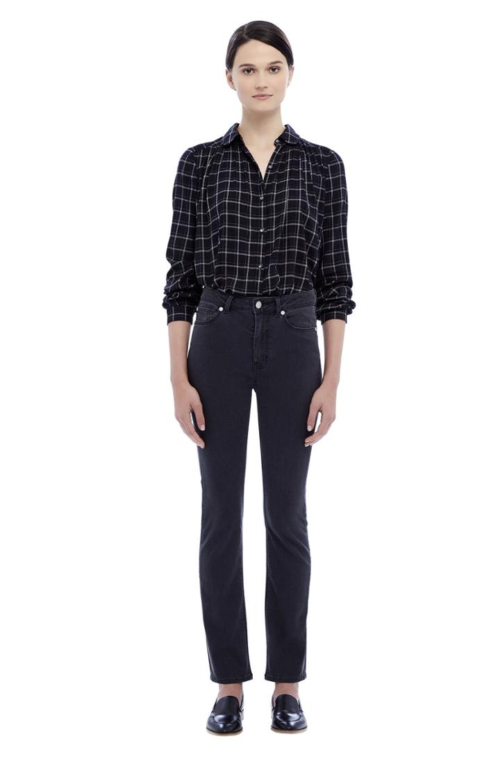Rebecca Taylor Rebecca Taylor La Vie Clemence Denim Jeans 24 Gunpowder