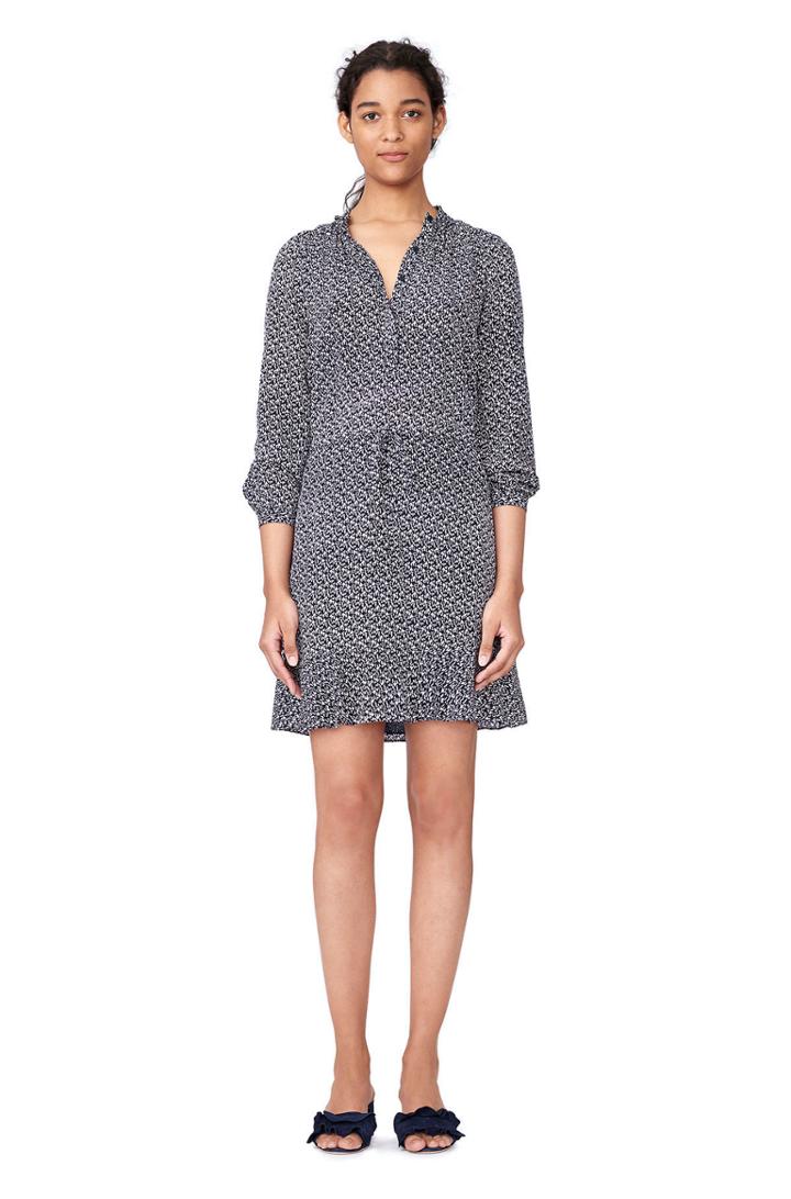 Rebecca Taylor Static Print Shirtdress