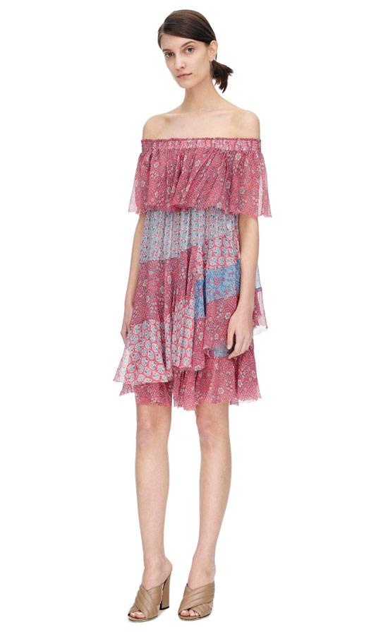 Rebecca Taylor Rebecca Taylor Off Shoulder Amanda Dress