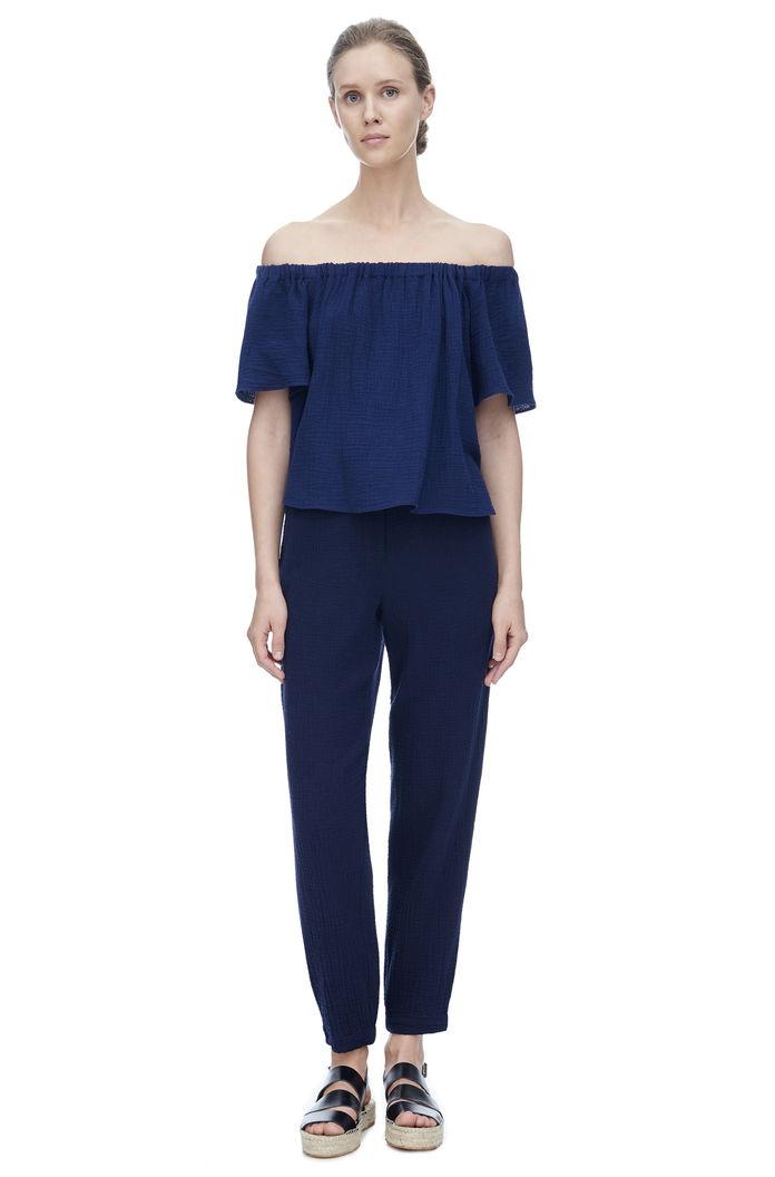 Rebecca Taylor Rebecca Taylor Double Gauze Pant 8 Navy