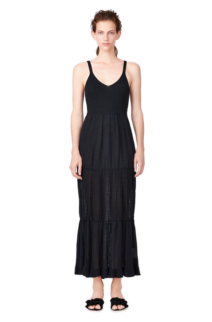 Rebecca Taylor La Vie Ribbed Knit Dress