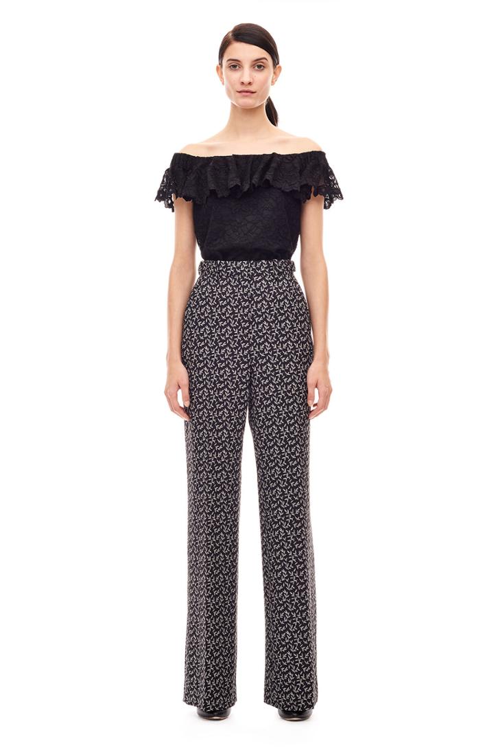 Rebecca Taylor Off-shoulder Lace Top