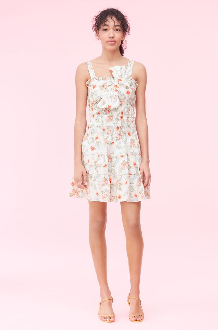 Rebecca Taylor Rebecca Taylor Kamea Fleur Smocked Skirt