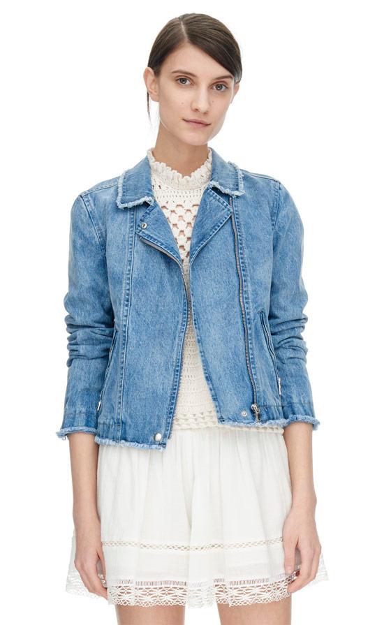 Rebecca Taylor Rebecca Taylor Washed Denim Jacket