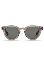 Rebecca Taylor Sunday Somewhere X Rebecca Taylor Isabel Sunglasses Transparent Warm Grey, Size One Size