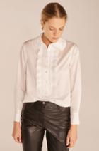 Rebecca Taylor Rebecca Taylor Pleated Front Blouse