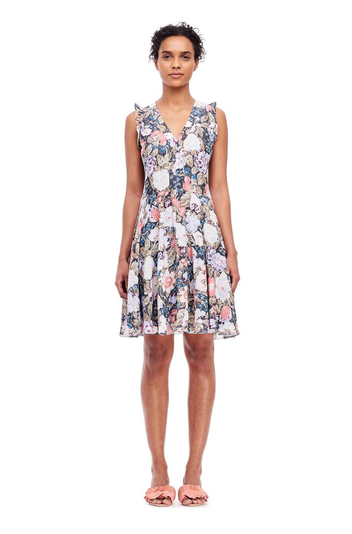 Rebecca Taylor Penelope V-neck Dress
