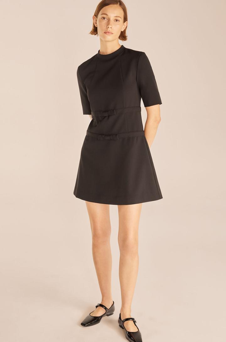 Rebecca Taylor Rebecca Taylor Bow Front Shift Dress