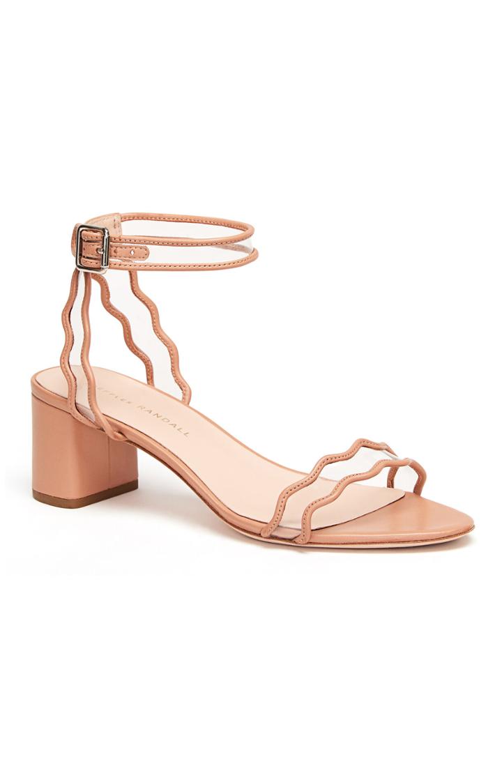Rebecca Taylor Loeffler Randall Block Heel Sandal