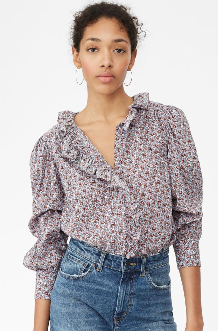 Rebecca Taylor La Vie Nadia Fleur Top
