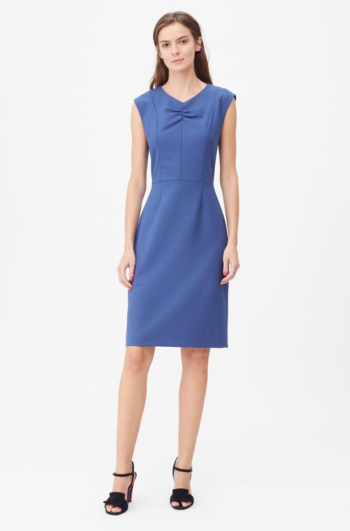 Rebecca Taylor Rebecca Taylor Tailored Gabardine Suiting Dress