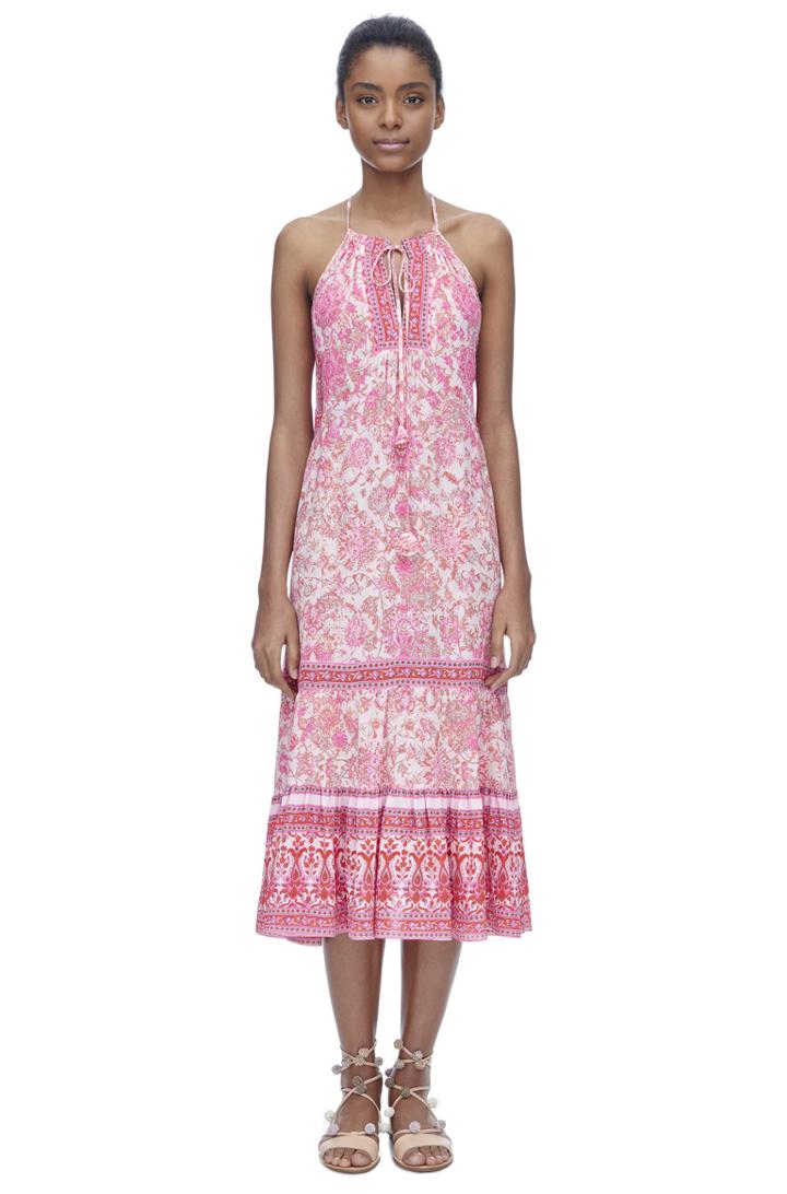 Rebecca Taylor Rebecca Taylor Sleeveless Dreamweaver Maxi Dress 6 Powder Pink