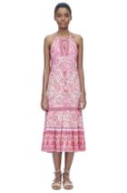 Rebecca Taylor Rebecca Taylor Sleeveless Dreamweaver Maxi Dress 6 Powder Pink