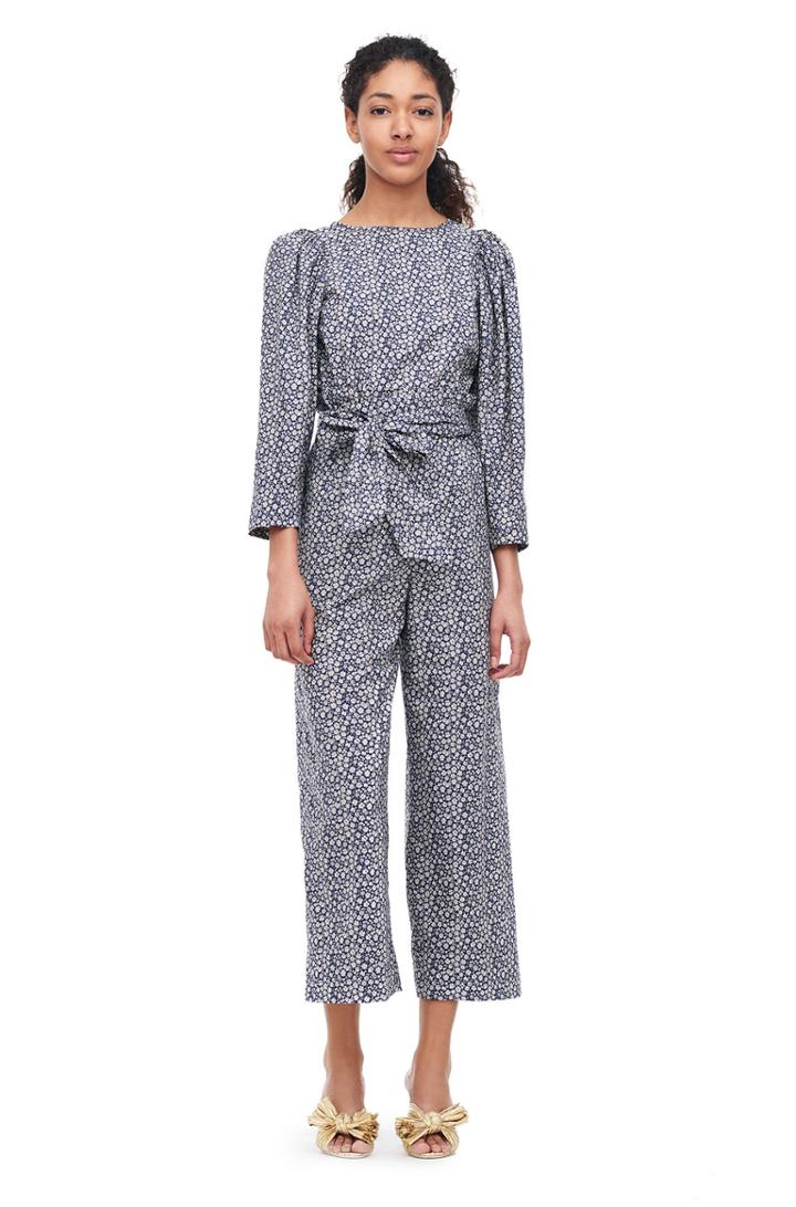 Rebecca Taylor Lauren Floral Poplin Pant