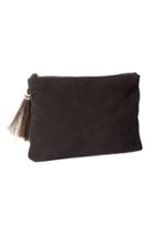 Rebecca Taylor Rebecca Taylor Loeffler Randall Tassel Pouch Clutch Os Black