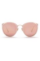 Rebecca Taylor Sunday Somewhere X Rebecca Taylor Zoe Sunglasses Blush, Size One Size