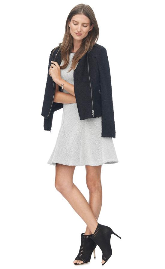 Rebecca Taylor Rebecca Taylor Dot Jacquard Dress