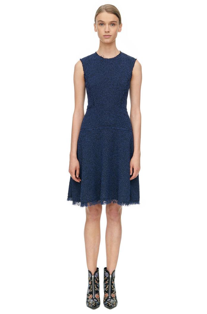 Rebecca Taylor Rebecca Taylor Stretch Tweed Dress 0 Violet Stone Combo