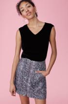 Rebecca Taylor Ruched Velvet Top