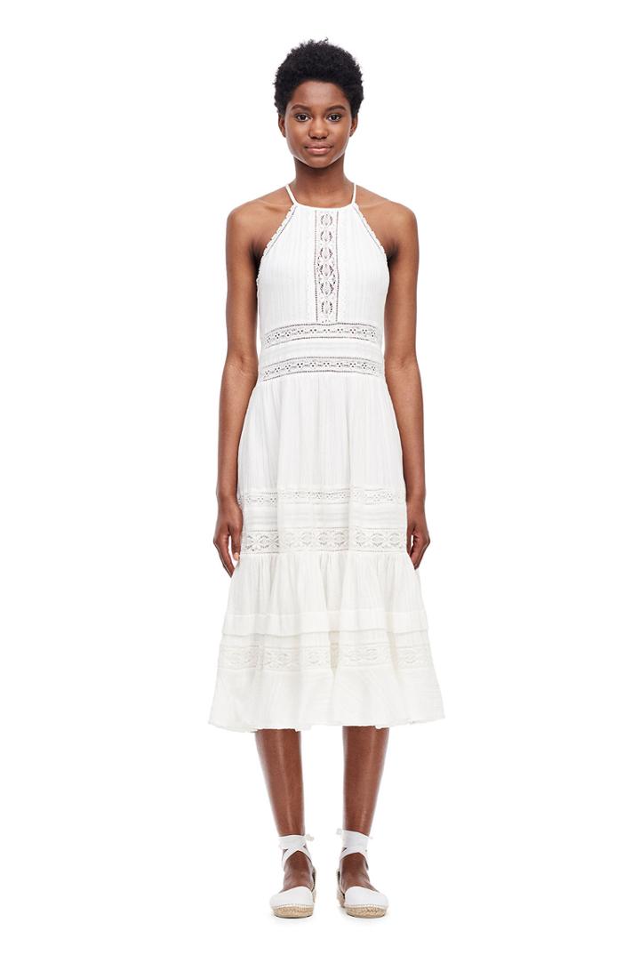 Rebecca Taylor Gauze Midi Dress