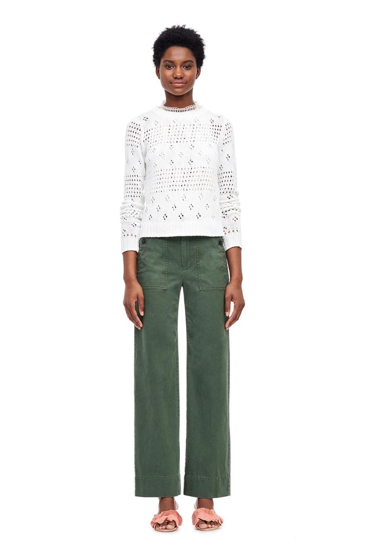 Rebecca Taylor La Vie Pointelle Pullover