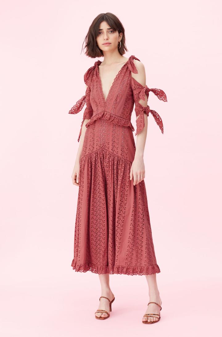 Rebecca Taylor Rebecca Taylor Karina Eyelet Bow Dress