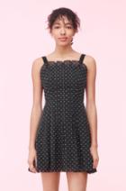 Rebecca Taylor Rebecca Taylor Birdseye Dot Clip Dress