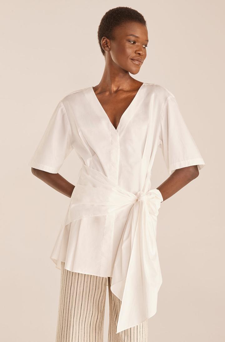 Rebecca Taylor Rebecca Taylor Tie-waist Blouse