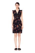 Rebecca Taylor Sleeveless Marguerite Floral Dress