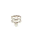 Rebecca Taylor Rebecca Taylor Double Ring With Small Quartz
