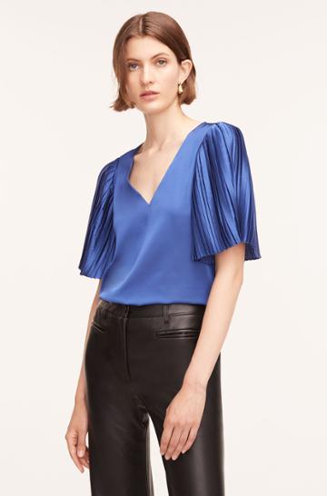 Rebecca Taylor Rebecca Taylor Pleated-sleeve Blouse