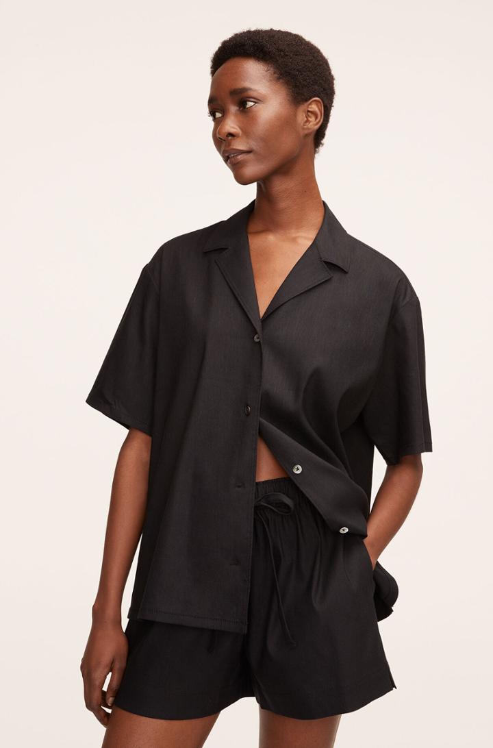 Rebecca Taylor Rebecca Taylor Linen-blend Cabana Shirt