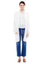 Rebecca Taylor Rebecca Taylor La Vie Light Link Cardigan S Chalk