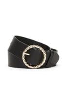 Rebecca Taylor Loeffler Randall Leo Twisted Circle Buckle Belt