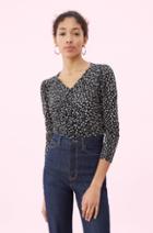 Rebecca Taylor Mini Cheetah Jersey Top