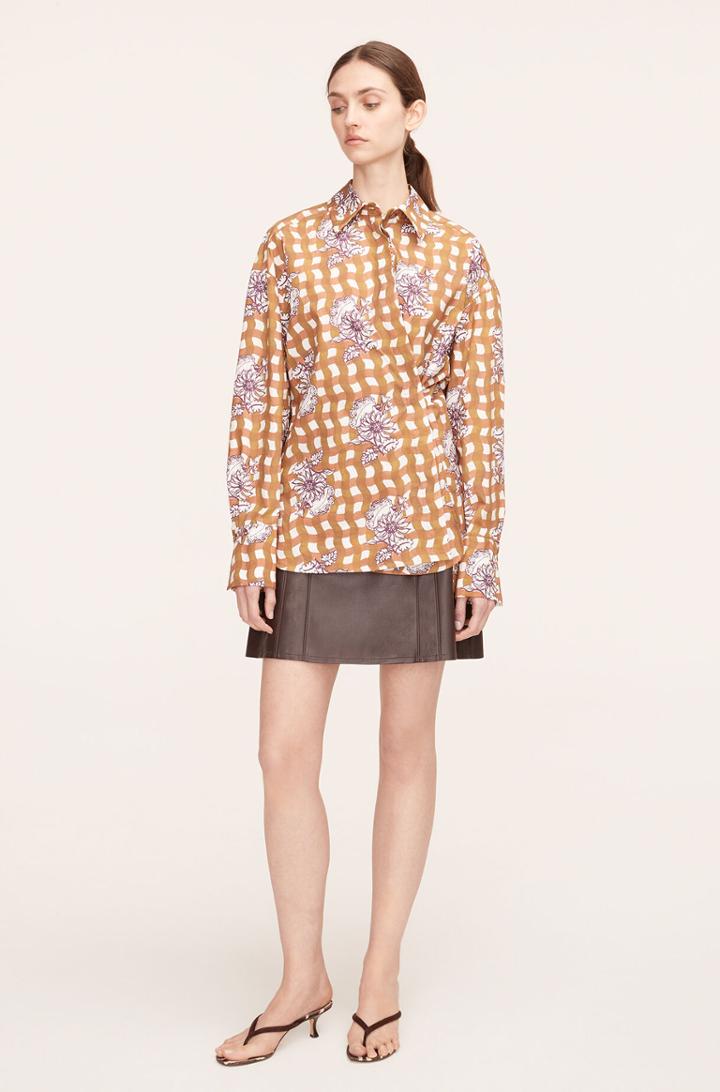 Rebecca Taylor Rebecca Taylor Vegan Leather Mini Skirt