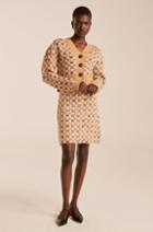 Rebecca Taylor Rebecca Taylor Checkerboard Jacquard Mini Skirt