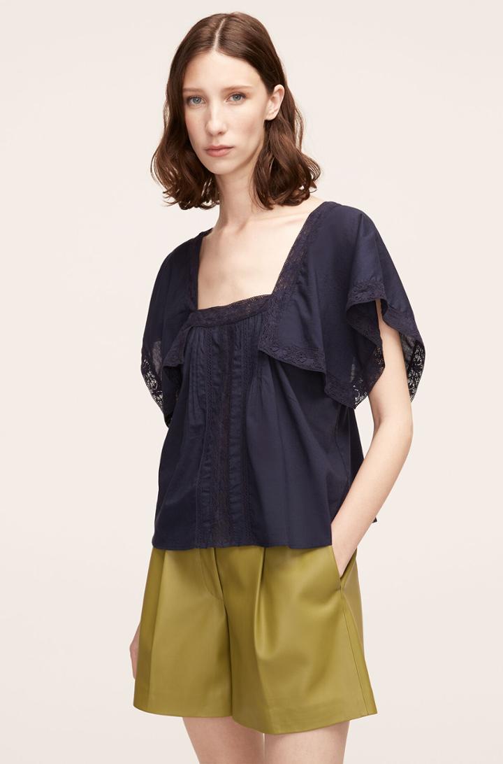 Rebecca Taylor Rebecca Taylor Lace-insert Top